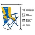 thumbnail image 3 of Logo Brands Los Angeles Chargers Hard Arm Chair, 3 of 6