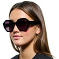 thumbnail image 4 of RZ by Rachel Zoe Josie Oversized Sunglasses, 4 of 6