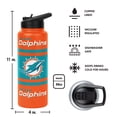thumbnail image 4 of Logo Brands Miami Dolphins Tumbler Set, 4 of 5