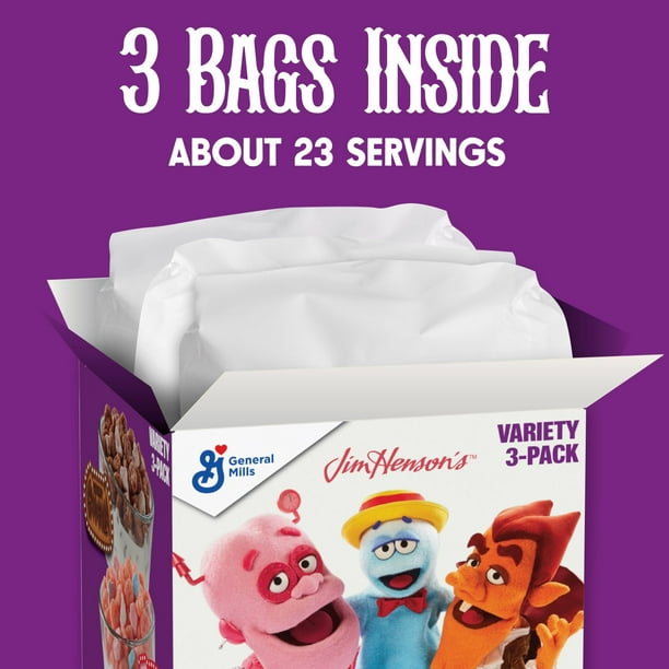 Monsters Muppet Variety Pack Cereal, 31.3 oz., 3 pk.