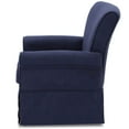 thumbnail image 5 of Delta Children Benbridge Nursery Glider Swivel Rocker Chair, Navy, 5 of 5
