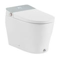 thumbnail image 1 of OVE Decors Clarke White Tall Elongated Smart Toilet with Bidet Toilet Seat, 1 of 18
