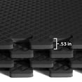 thumbnail image 6 of Norsk Reversible Foam Flooring, Black and Gray, 22.44" x 22.44" x .53", 12 Tiles (42 Sq. Ft. Coverage), 6 of 14
