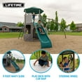 thumbnail image 4 of Lifetime Adventure Tower Swing Set Playset, 4 of 12