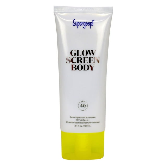 Supergoop Glowscreen Body, SPF 40, 3.4 oz.