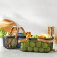 thumbnail image 4 of Member's Mark Mesh Baskets with Wood Handles, Assorted Colors Set of 2, 4 of 6
