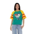 thumbnail image 5 of Women's Character USA Cropped Raglan T-Shirt, 5 of 7