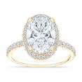 thumbnail image 4 of Lab Created Diamond 3.60 CT.T.W. Oval Cut Bridal Set, 4 of 9
