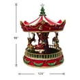 thumbnail image 4 of Member's Mark 15" Pre-Lit Musical Carousel, 4 of 4