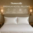 thumbnail image 2 of Thomasville 2-Pack Premium Hotel Pillows 400 Thread-Count Cotton, King, 2 of 6