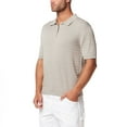 thumbnail image 3 of WP Weatherproof Men's Staggered Rib Short Sleeve Polo, 3 of 4