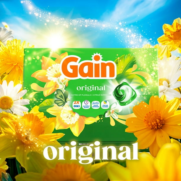 Gain Flings! 3 in 1 Laundry Detergent Pacs, Original Scents, 152 ct. -  Samsclub.com