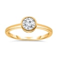 thumbnail image 1 of 0.50 CT.T.W. Round Cut Solitaire Lab Created Diamond Ring in 18K Gold, 1 of 5