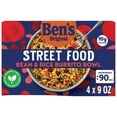 thumbnail image 1 of Ben's Original Street Food Bean & Rice Burrito Bowl, 9 oz., 4 pk., 1 of 11