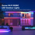 thumbnail image 3 of Govee Outdoor 32.8ft RGBIC LED Strip Light Wi-Fi + Bluetooth, 3 of 17