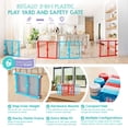 thumbnail image 5 of Regalo 6-Panel Super Wide 2-in-1 Baby Gate and Play Yard, 5 of 9