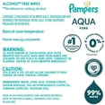thumbnail image 12 of Pampers Aqua Pure Baby Wipes, Fragrance Free, 13 pk., 728 Wipes, 12 of 13