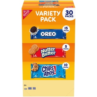 Nabisco Cookie Snack Packs, Variety Pack, 30 pk.