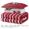 thumbnail image 5 of Logo Brands San Francisco 49ers Twin/Twin XL Bed-In-A-Bag Set, 5 of 5