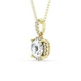 thumbnail image 3 of Lab Created Diamond Pendant & Earring Set in 14K Gold, 3.00 C.T.T.W., 3 of 6