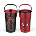 thumbnail image 1 of Zak Designs 14-oz. Stainless Steel Double Wall Sutton Grip Tumbler for Kids, 2-Piece Set, Assorted Characters, 1 of 13