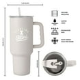 thumbnail image 4 of Logo Brands Illinois Fighting Illini Stainless Steel Tumbler Set, 4 of 7