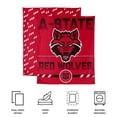 thumbnail image 6 of Logo Brands Arkansas State Red Wolves 60"x70" Super Plush Blanket, 6 of 7