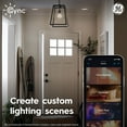 thumbnail image 4 of Cync Full Color Smart Recessed Can Retrofit 2 pk., 4 of 7