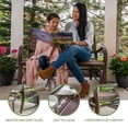 thumbnail image 3 of Lifetime Weather-Resistant Glider Bench, 3 of 12