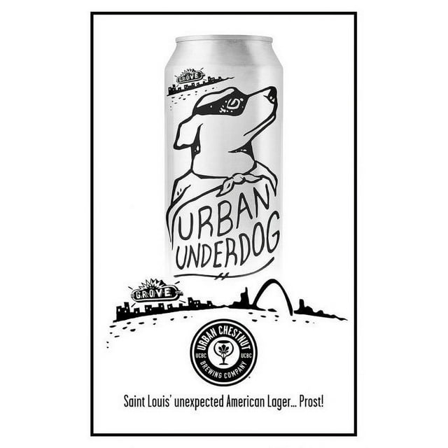Urban Chestnut Brewing Company Urban Underdog Pale Ale Beer, 16 fl. oz. can, 8 pk.
