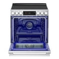 thumbnail image 5 of LG 6.3 cu. ft. Electric Single Oven Slide-in Range with New Handle and  Instaview®, 5 of 7