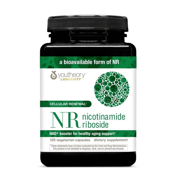 Youtheory® NR Nicotinamide Riboside, 120ct