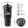 thumbnail image 3 of Logo Brands Fresno State Bulldogs Stainless Steel Tumbler Set, 3 of 7