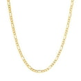 thumbnail image 1 of Figaro Chain Necklace in 14K Gold, 1 of 8
