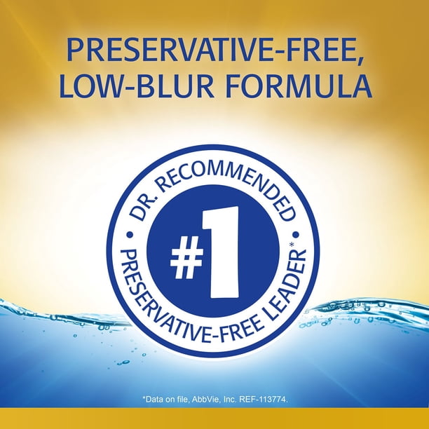 Refresh Optive MEGA-3 Preservative-Free Lubricating Eye Drop, 70 Vials -  Samsclub.com