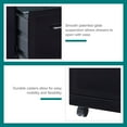 thumbnail image 20 of Hirsh 18" Deep 2-Drawer Mobile Letter Width Vertical File Cabinet, Choose Color, 20 of 22