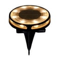 thumbnail image 3 of Member's Mark Matte Black LED Solar Disc Lights, 6-Pack, 3 of 15