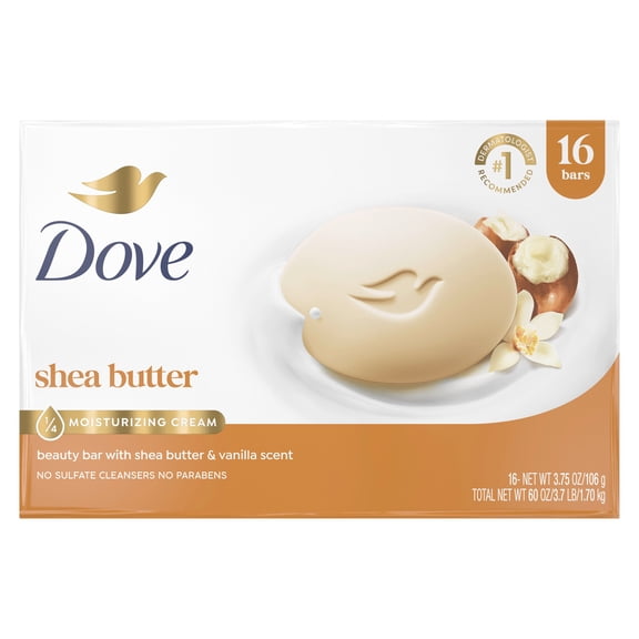 Dove Purely Pampering Shea Butter Beauty Bar (16 ct)