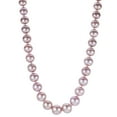 thumbnail image 2 of Graduated Natural Color Pink Cultured Freshwater Pearl Necklace in 14K Gold, 2 of 4