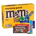 thumbnail image 1 of M&M'S Variety Pack Chocolate Candy, Full Size, 30 pk., 1 of 8
