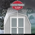 thumbnail image 7 of Handy Home Products Barn 8' x 12' Outdoor Wooden Shed, Choose Installation, 7 of 16