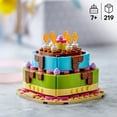thumbnail image 2 of LEGO Birthday Party Cake Craft for Kids, 219 pc., 2 of 6