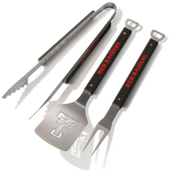 YouTheFan Texas Tech Red Raiders 3pc. Grill Set