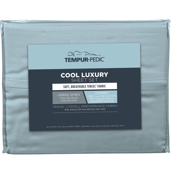Tempur-Pedic Cool Luxury Sheet Set, Assorted Sizes