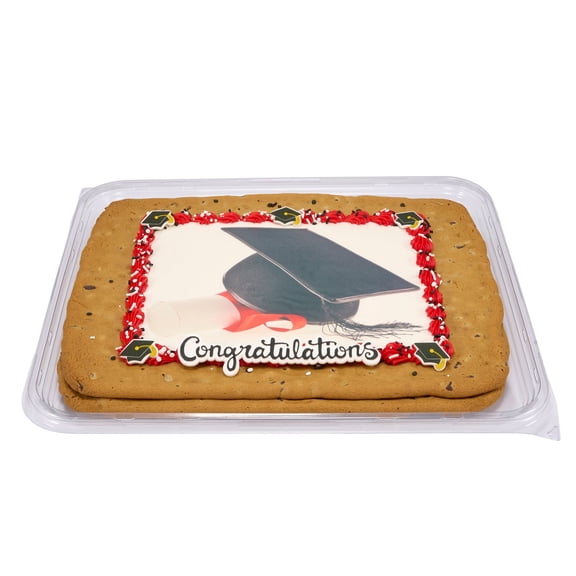 Custom Graduation Half Sheet Cookie Cake