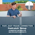 thumbnail image 17 of Bestway Hydrium Fastlatch 16' x 52" Round Steel Wall Above Ground Pool, 17 of 17