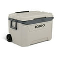 thumbnail image 2 of Igloo Bone White and Gray 60-Quart Sunset Roller Cooler, 2 of 7