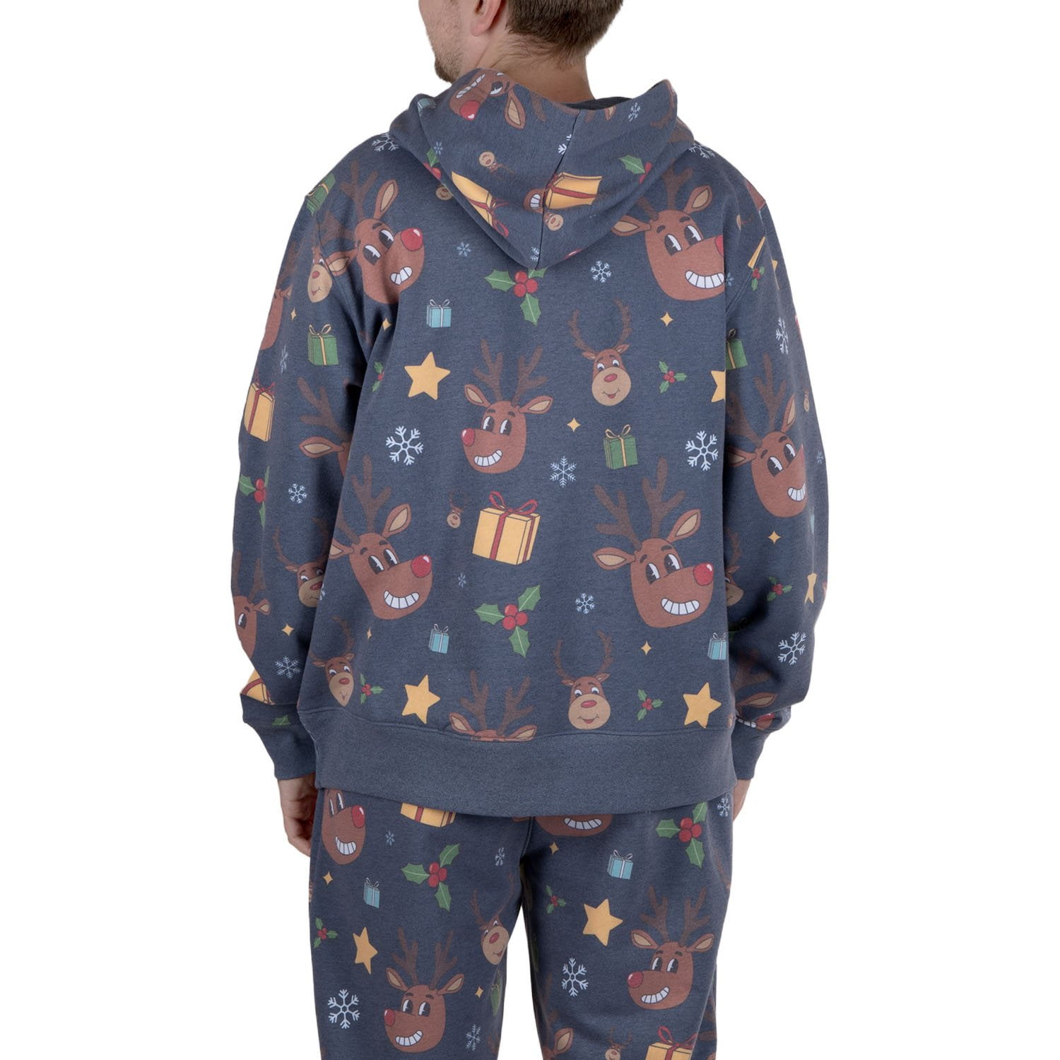 Dec. 25th Men's Holiday Fleece 2-Piece Hoodie & Jogger Set