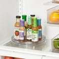 thumbnail image 4 of iDesign 2-Piece 11" Clear Turntable Lazy Susan Organizers, 4 of 10