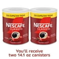 thumbnail image 3 of Nescafé Clasico Dark Roast Instant Coffee, 14.1 oz., 2 pk., 3 of 9